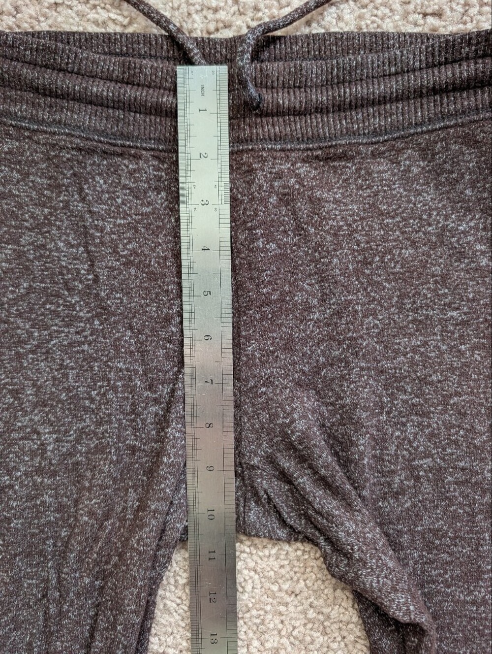 American Eagle Womens Dark Brown Ahh-Mazingly Soft Knit Lounge Joggers Size XS - Picture 7 of 10